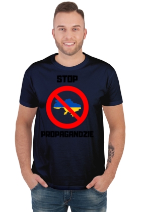 Koszulka męska Soft Style - Stop Propagandzie (różne kolory)