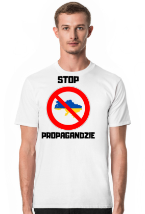 Koszulka męska Soft Style - Stop Propagandzie (różne kolory)
