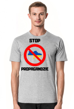 Koszulka męska Soft Style - Stop Propagandzie (różne kolory)