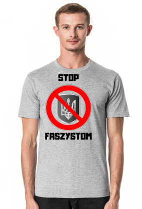 Koszulka męska Soft Style - Stop Faszystom, (różne kolory)