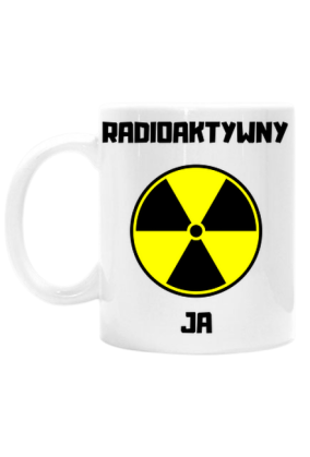 Kubek klasyczny - Radioaktywny Ja (biały)