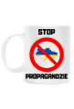 Kubek klasyczny - Stop Propagandzie (biały)