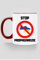 Kubek Eko z Kolorowym Uszkiem - Stop Propagandzie (różne kolory)