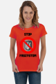 Koszulka Damska Soft Style - Stop Faszystom, wersja 2 (różne kolory)
