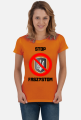 Koszulka Damska Soft Style - Stop Faszystom, wersja 2 (różne kolory)