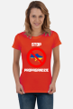 Koszulka Damska Soft Style - Stop Propagandzie (różne kolory)