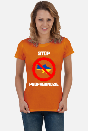 Koszulka Damska Soft Style - Stop Propagandzie (różne kolory)