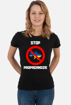Koszulka Damska Soft Style - Stop Propagandzie (różne kolory)
