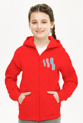 bluza dziecięca geometryczny wzór