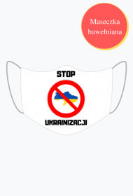 Maseczka Trójwarstwowa - Stop Ukrainizacji