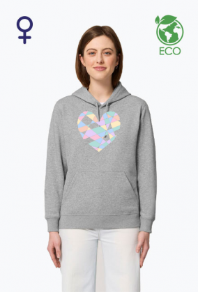 bluza złamane serce wzór geometryczny