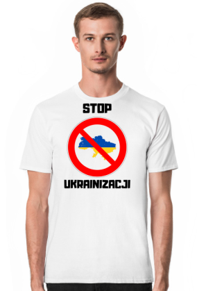 Koszulka męska Soft Style - Stop Ukrainizacji (różne kolory) (różne kolory)