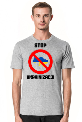 Koszulka męska Soft Style - Stop Ukrainizacji (różne kolory) (różne kolory)
