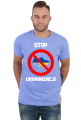 Koszulka męska Soft Style - Stop Ukrainizacji, wersja 3 (różne kolory)