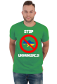 Koszulka męska Soft Style - Stop Ukrainizacji, wersja 3 (różne kolory)
