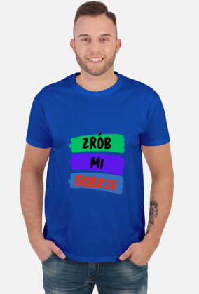 Koszulka męska Soft Style - Zrób Mi Dobrze (różne kolory)