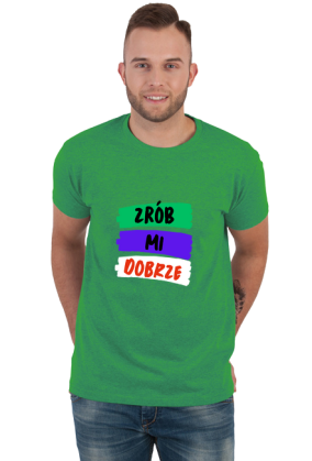 Koszulka męska Soft Style - Zrób Mi Dobrze, wersja 3 (różne kolory)