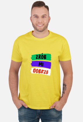 Koszulka męska Soft Style - Zrób Mi Dobrze, wersja 3 (różne kolory)