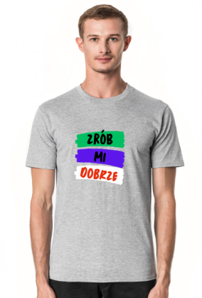 Koszulka męska Soft Style - Zrób Mi Dobrze, wersja 3 (różne kolory)