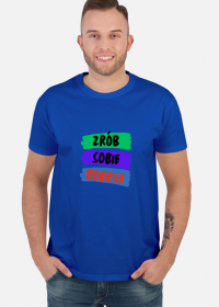 Koszulka męska Soft Style - Zrób Sobie Dobrze (różne kolory)