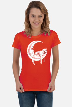 T-shirt MOONDOG I damski