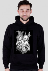 Bękart Diabła BLUZA MĘSKA Z KAPTUREM