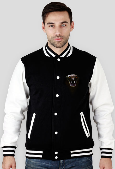 Bluza Męska Varsity Jacket - Kobra