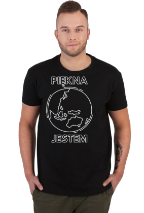 Koszulka męska Soft Style - Piękna Jestem, wersja 6 (różne kolory)