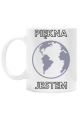 Kubek klasyczny - Piękna Jestem, wersja 2 (biały)