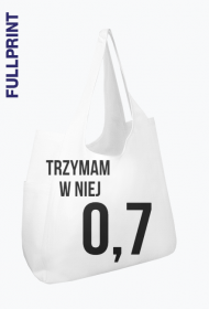 TORBA 'TRZYMAM W NIEJ 0,7'