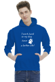 i work hard - DOG (bluza męska kaptur) jg