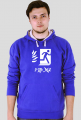 Hoodie kangur piktogramy full