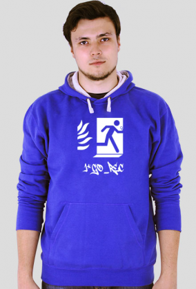 Hoodie kangur piktogramy full