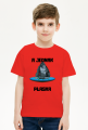 Koszulka dziecięca unisex - A Jednak Płaska, wersja 3 (różne kolory)
