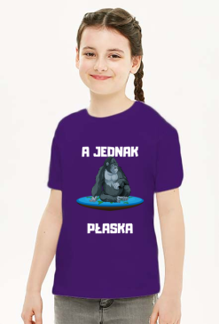 Koszulka dziecięca unisex - Piękna Jestem, wersja 4D (różne kolory)