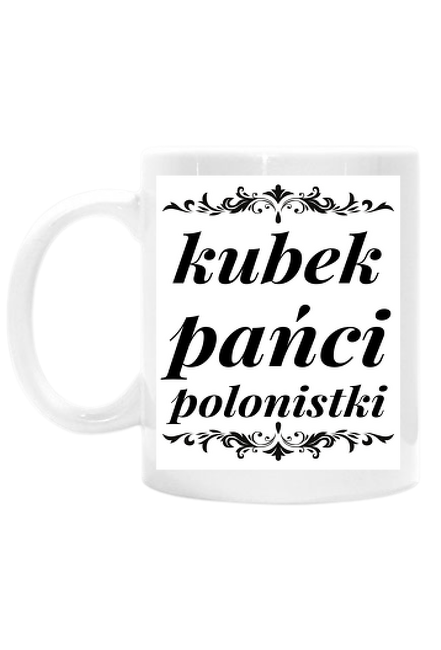 kubek pańci polonistki