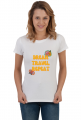 Dream Travel - koszulka damska dla podróżnika