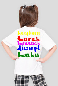 koszulka - I love minecraft dziecięca damska