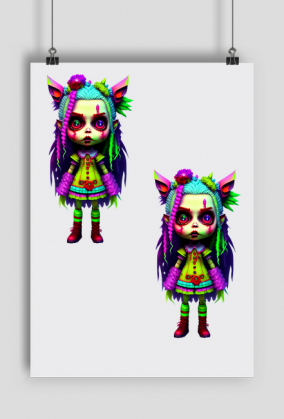 zombie girl dla każdego, plakat