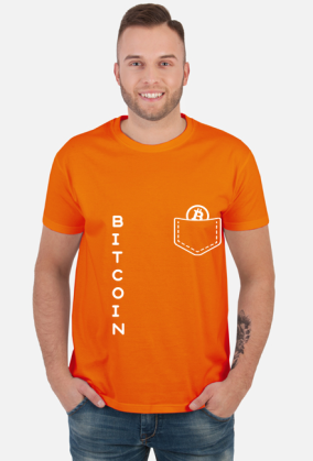 KOSZULKA KIESZONKA NA BITCOINA