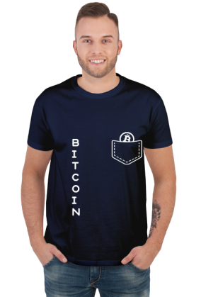 KOSZULKA KIESZONKA NA BITCOINA