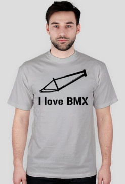 i love bmx - szara