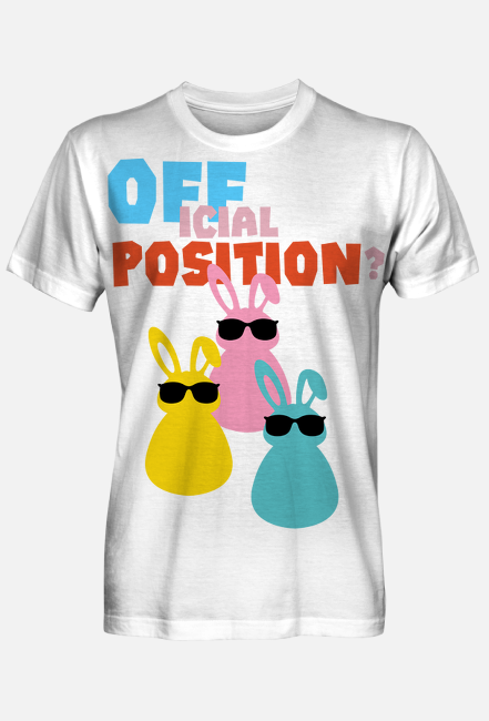 T-shirt OFFicial position?