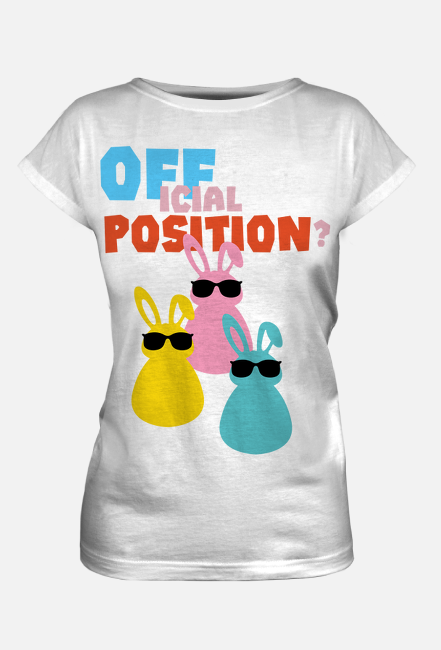 T-shirt OFFicial position?