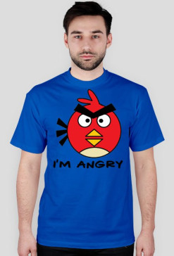i'm angry - niebieska