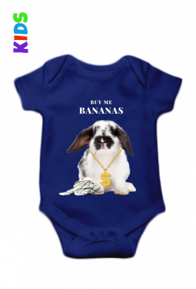 Body niemowlęce "Buy me bananas"