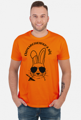 Koszulka męska "Odmarchewkuj się"