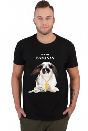 Koszulka męska "Buy me bananas"