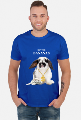 Koszulka męska "Buy me bananas"