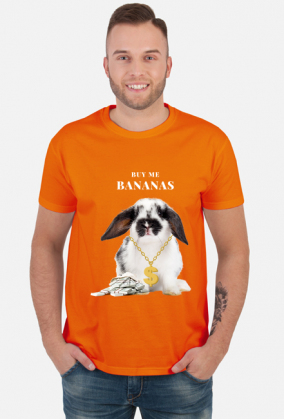 Koszulka męska "Buy me bananas"